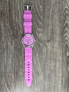 KYBOE! Pink Silicone Strap Watch NWOT - needs battery